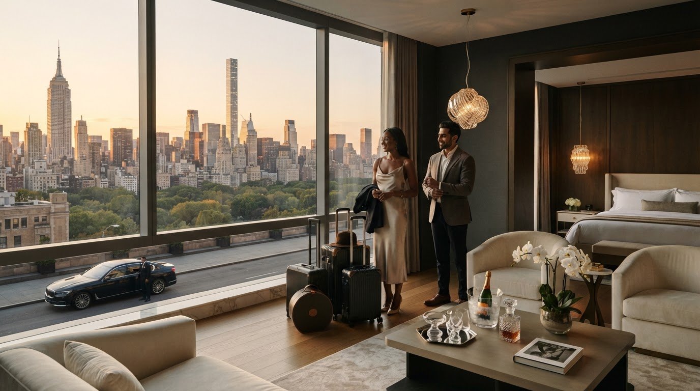 Baccarat Hotel Rooms, Suites, Amenities and Airport Travel