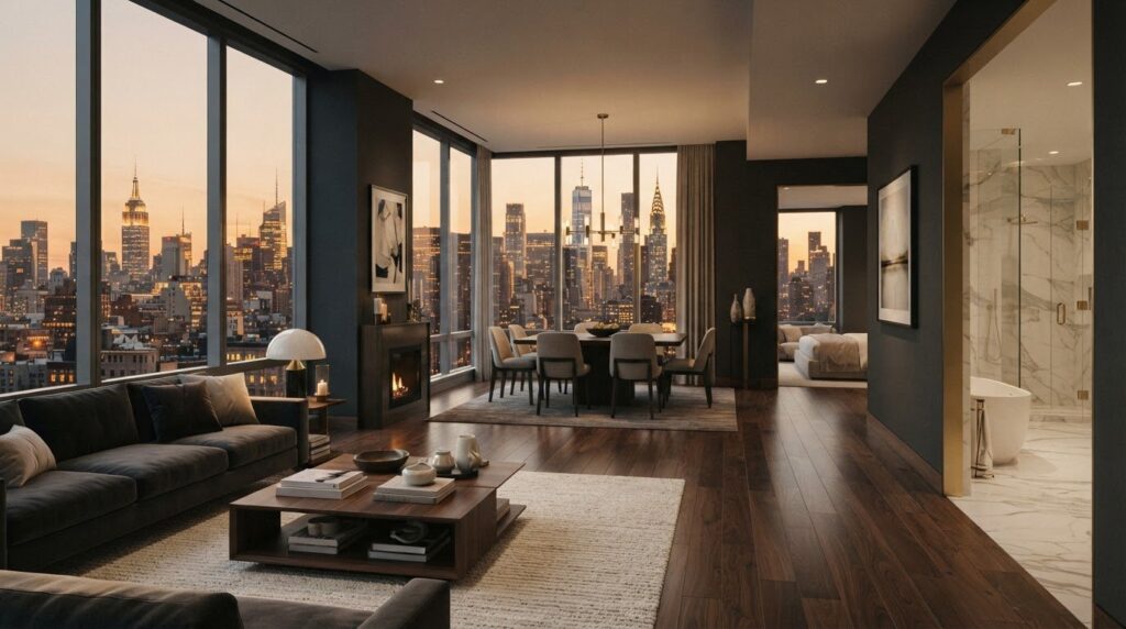 Luxury Penthouse Suites in New York for Room and City Views